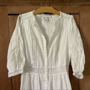 NWT LoveShackFancy x Target Phoebe White Dress